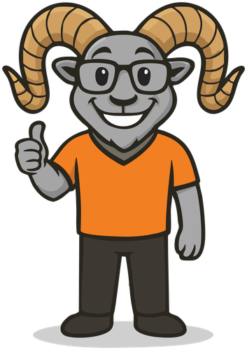 Toggle, the RAMZ mascot